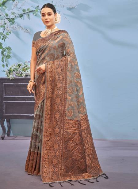 Sangam Vasu Pujya 5 Exclusive Wear Wholesale Saree Collection
 Catalog